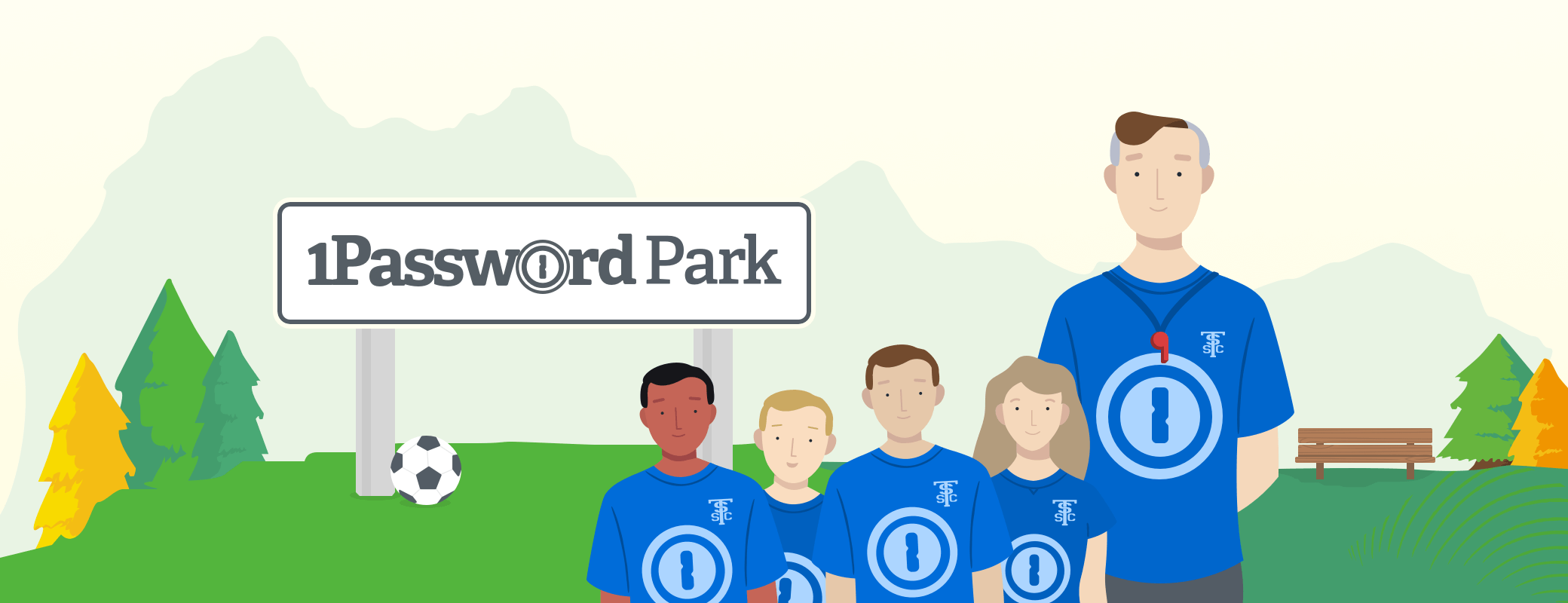 Let's all go to the park - introducing 1Password Park
