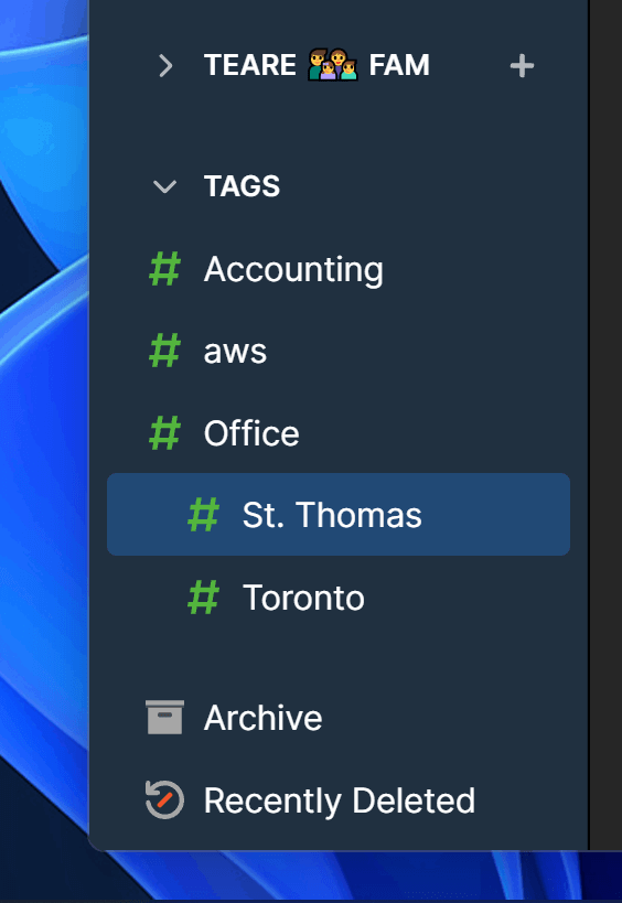 1password 7 dark mode