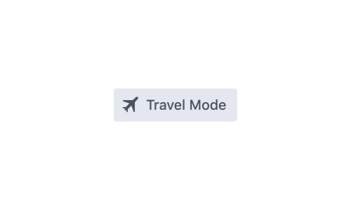 what is 1password travel mode