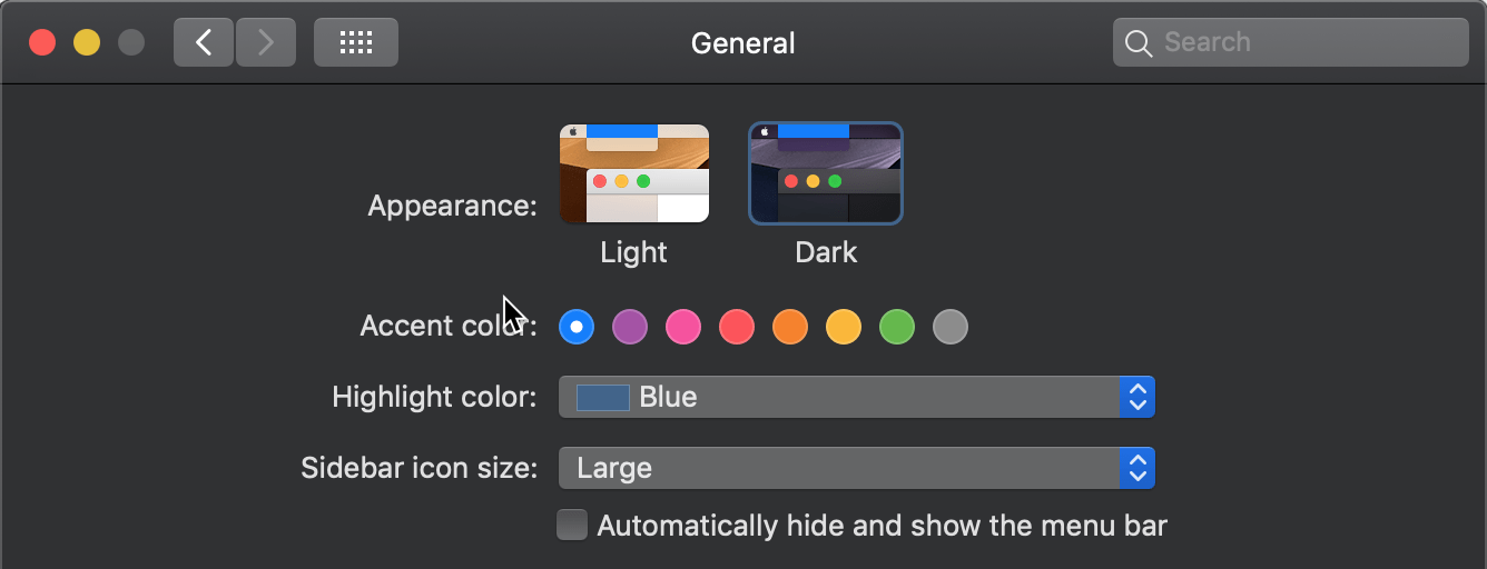 1Password Blog supports Dark Mode