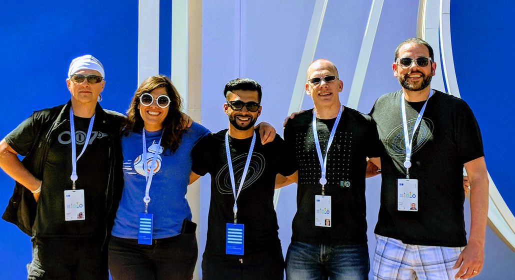 Team photo at Google I/O 2018