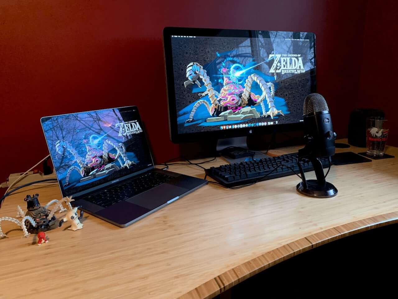 Image of Nick's work from home setup