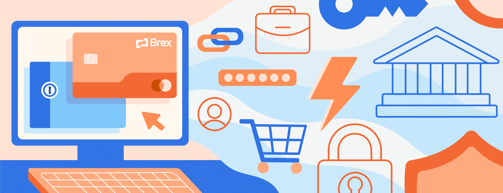 Secure online payments and grow your business with Brex and 1Password