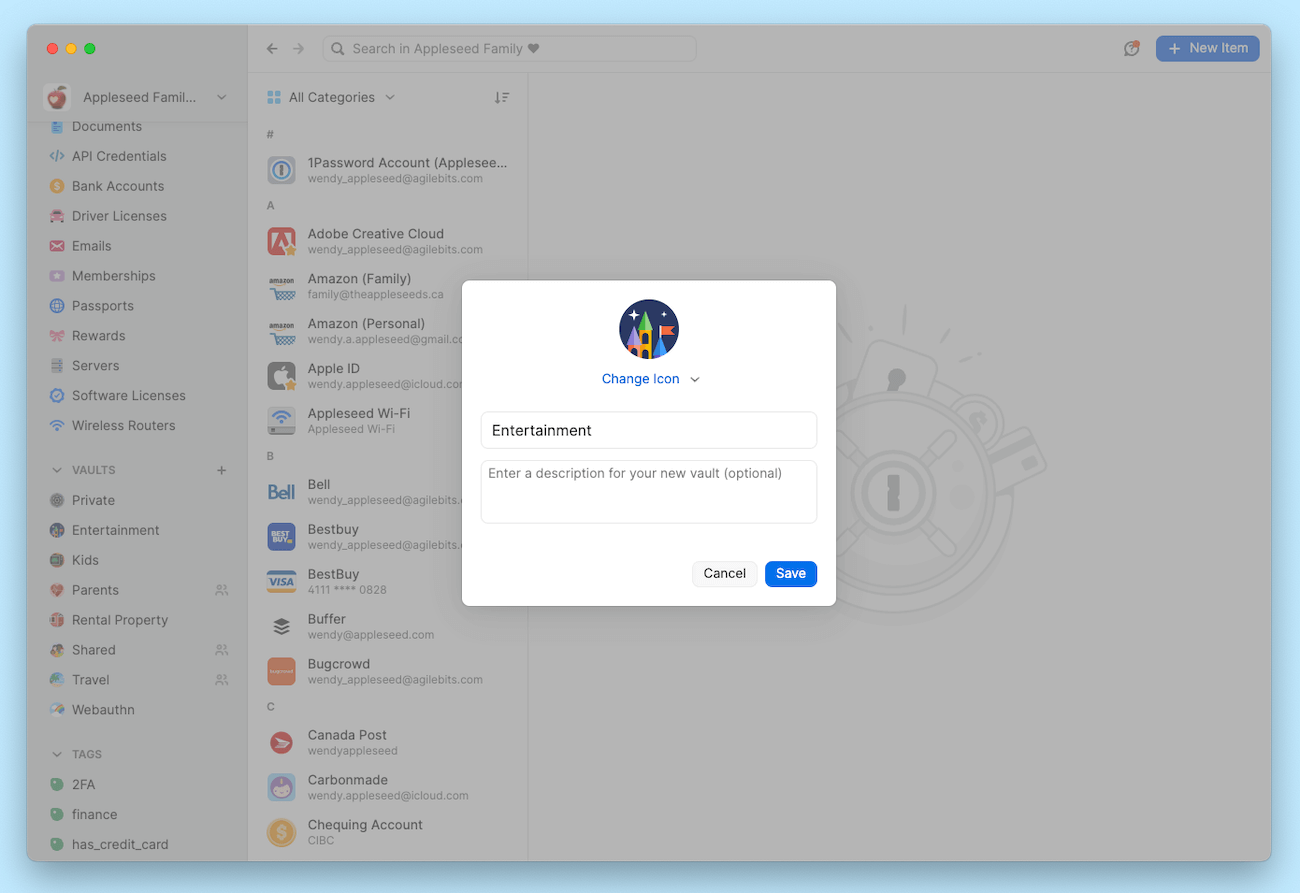 Personalize 1Password with Custom Vault and Item Icons | 1Password